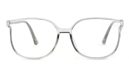 0102 Hecate Rectangle grey glasses