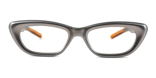 018 Odette Cateye brown glasses