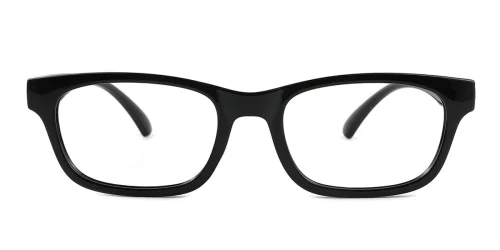 025 Skylar Rectangle black glasses