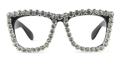 0668 Comity Rectangle white glasses