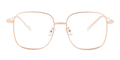 1015 Troi Rectangle clear glasses