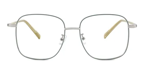 1015 Troi Rectangle green glasses