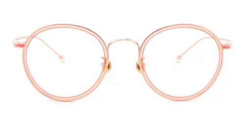 1020 Rainbow Oval pink glasses