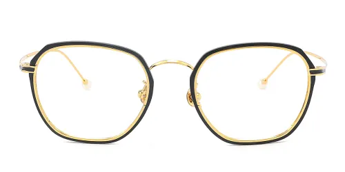 1023 Kirsten Oval gold glasses
