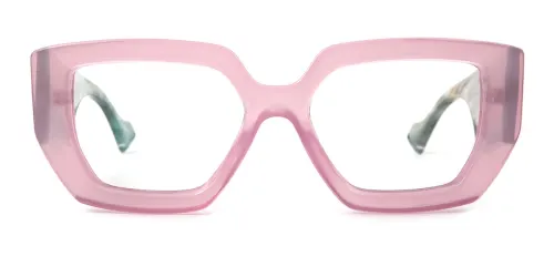1122 Matsu Rectangle,Geometric, pink glasses