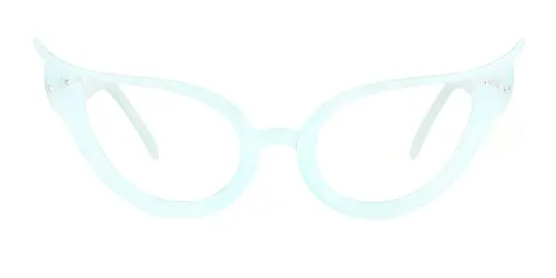 12106 Kandi Cateye blue glasses