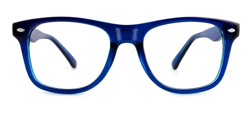 123 Amiel Oval blue glasses