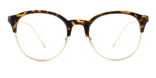 12354 Ibernia Round tortoiseshell glasses