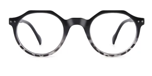 12471 Holly Oval black glasses