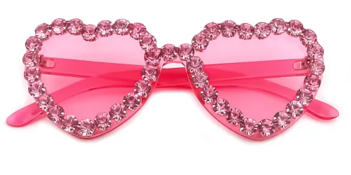 1248 Elva  pink glasses