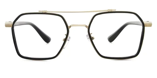 127 Amorin Aviator black glasses