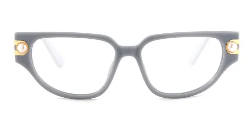13064 Michelle Cateye grey glasses