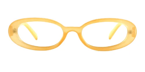 1312 Adelia Oval brown glasses