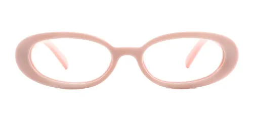 1312 Adelia Oval pink glasses
