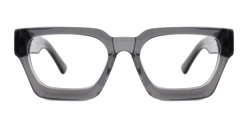 1439 Nanette Rectangle grey glasses