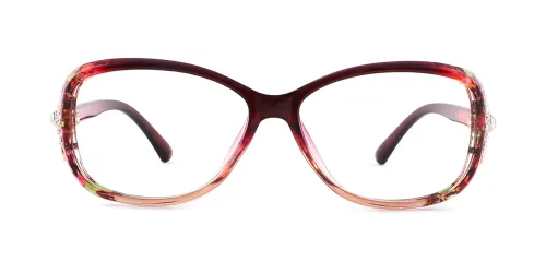 1496 Mavis Oval purple glasses