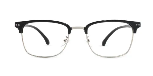 1522 Dazzle Oval silver glasses