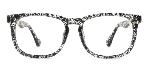 1537 Madeleine Oval black glasses