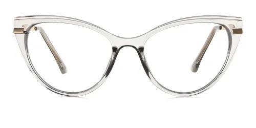 15403 Bing Cateye grey glasses