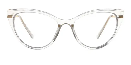 15404 Birdie Cateye clear glasses