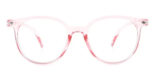 1547 Iona Oval pink glasses