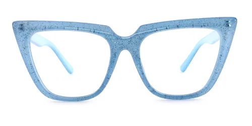 15762 Elizabeth Cateye blue glasses