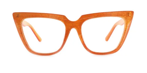 15762 Elizabeth Cateye orange glasses