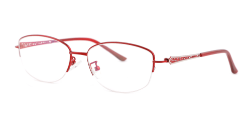 1679 Coates Oval red glasses
