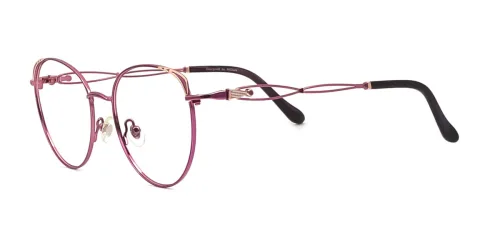 17001 Aretha Oval purple glasses