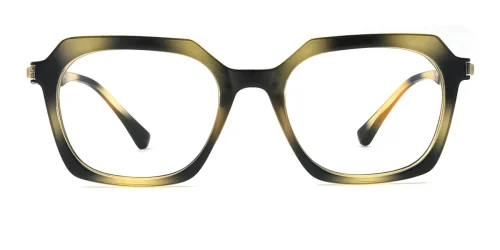 Floral Geometric Irregular Simple Retro  Eyeglasses | WhereLight