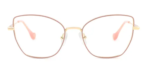 1760 Gustave Cateye pink glasses