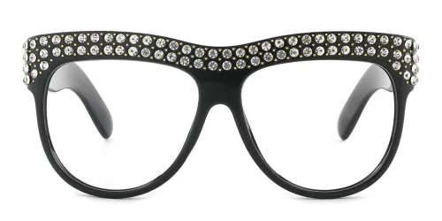 1780 Jule Oval black glasses