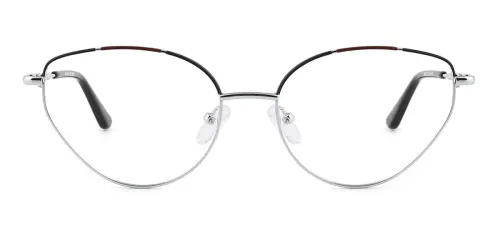 18009 Fairie Cateye silver glasses