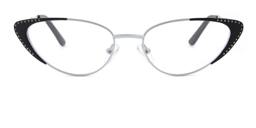 18036 Fidelma Cateye black glasses