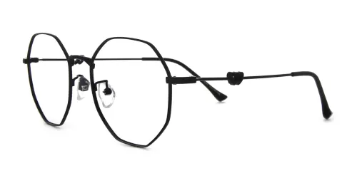 18045 Analise Geometric black glasses
