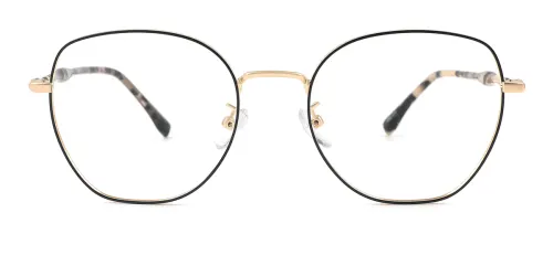 18060 Doreen Cateye,Geometric, tortoiseshell glasses