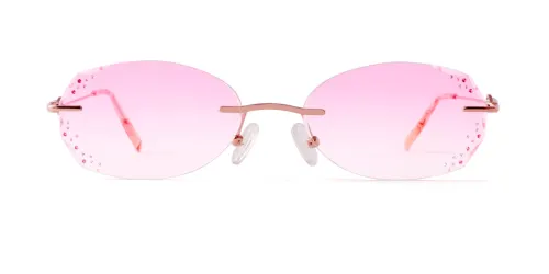 1810-1 Faie  pink glasses