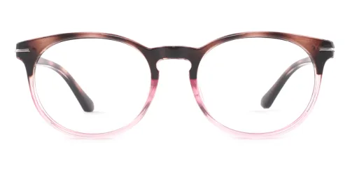 18145 Jeremy Oval pink glasses