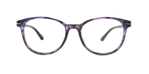 18146 Lana Oval red glasses