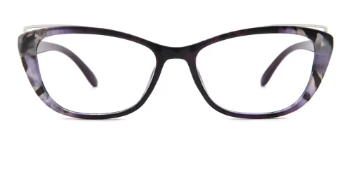 1829 Nannie Cateye purple glasses