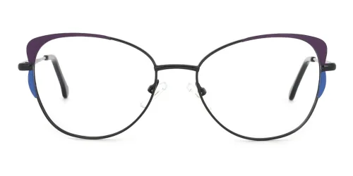 18441 Pamelia Cateye purple glasses