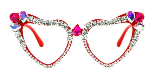 185031-1 Hamilton  red glasses