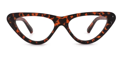 18514 Jewel Cateye tortoiseshell glasses