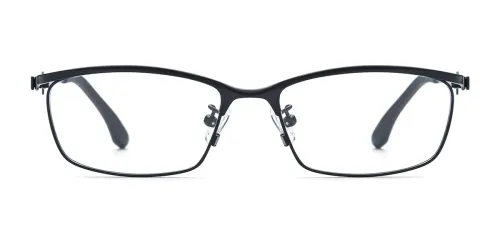 185775 Stearns Rectangle black glasses