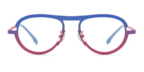 185800 Raven Aviator blue glasses