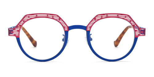 185815 Tommie Oval blue glasses