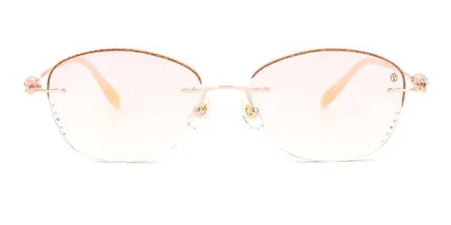 1904 Macy Oval pink glasses