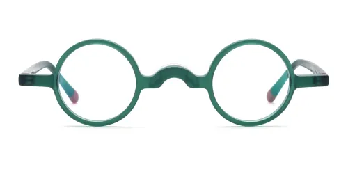 19266 Painter Round green glasses