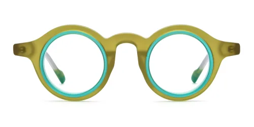 19267 Hart Round green glasses