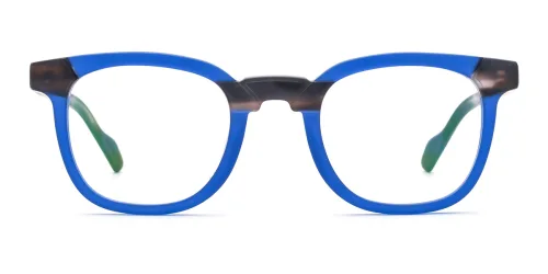19269 Faulkner Rectangle blue glasses